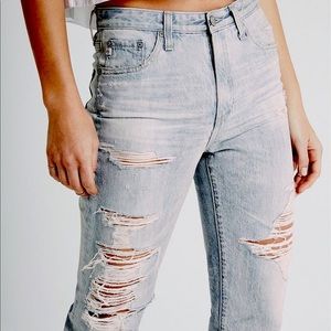 AG Adriano Goldshmied distressed Phoebe jeans 25